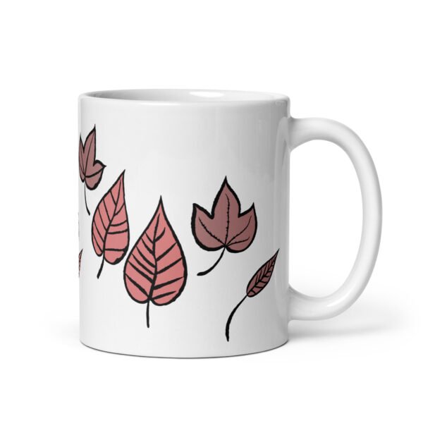 Lovely Mug - Flowing Leaves: Ideal Gift For Any Occassion