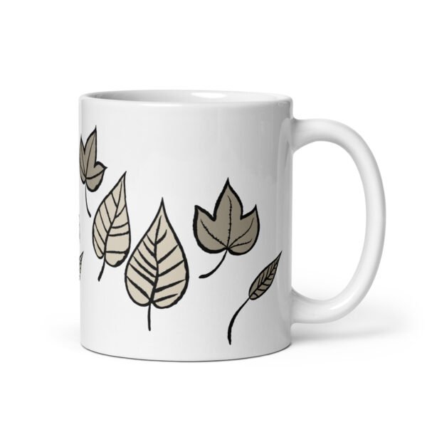 Lovely Mug - Flowing Leaves: Ideal Gift For Any Occassion