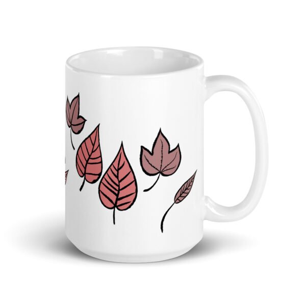 Lovely Mug - Flowing Leaves: Ideal Gift For Any Occassion