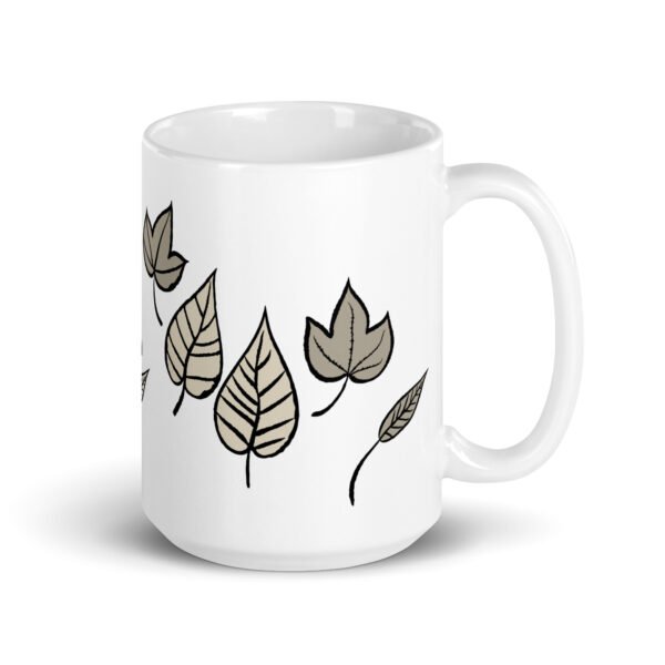 Lovely Mug - Flowing Leaves: Ideal Gift For Any Occassion