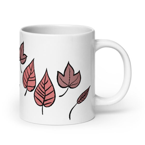Lovely Mug - Flowing Leaves: Ideal Gift For Any Occassion
