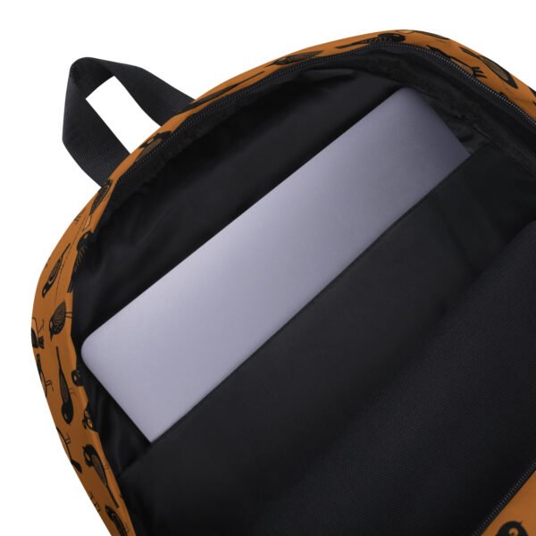 Cute Backpack - Funny Sparrow (Orange) - Image 5