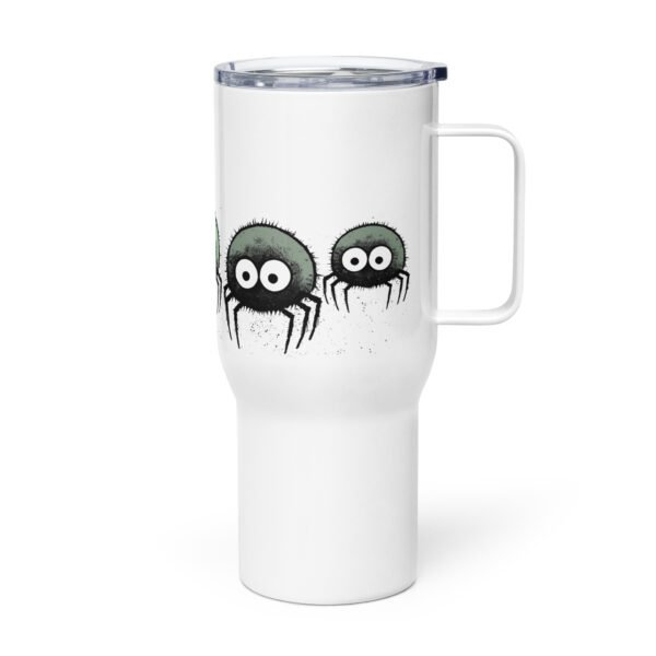 Adorable Travel Mug - Shy Spiders (Green) - Image 2