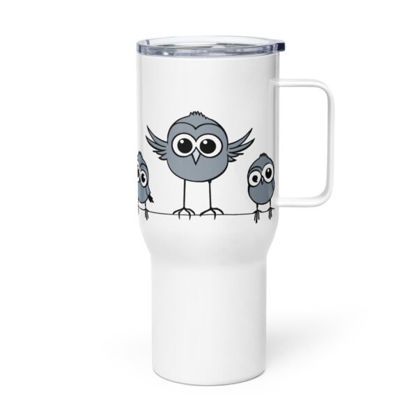 Cute Tumbler - Charming Sparrow (Blue) - Image 2