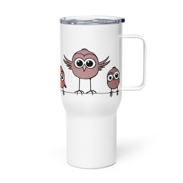 Cute Tumbler - Charming Sparrow (Red) - Image 2