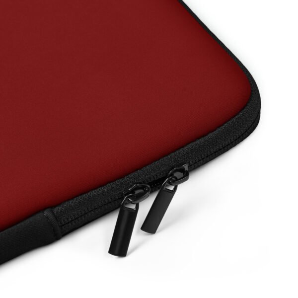 Cute Laptop Sleeve 13''/15'' – Mushroom Buddy (Red) - Image 4